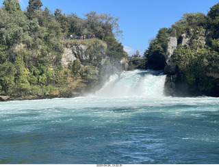 New Zealand - Huka Falls River Cruise + waterfall