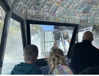 New Zealand - Huka Falls River Cruise + waterfall + dollar bills