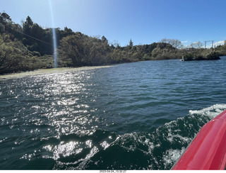 133 a1s. New Zealand - Huka Falls River Cruise