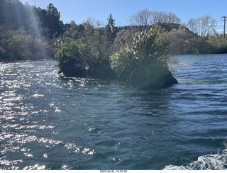 134 a1s. New Zealand - Huka Falls River Cruise