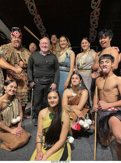 New Zealand - Maori celebration + Adam