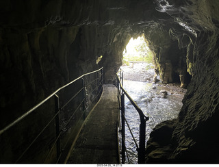 144 a1s. New Zealand - Spellbound Glowworm & Cave Tours - cave