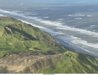 New Zealand - Ardmore Airport Flying School - aerial beach