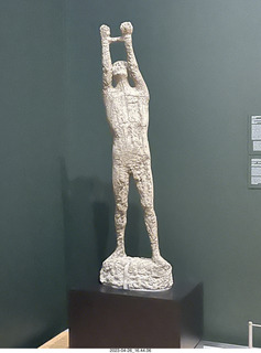 New Zealand - Auckland Art Museum - man sculpture