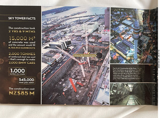 New Zealand - Auckland Sky Tower brochure