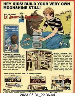 Facebook - Hey Kids! Build your own moonshine still!