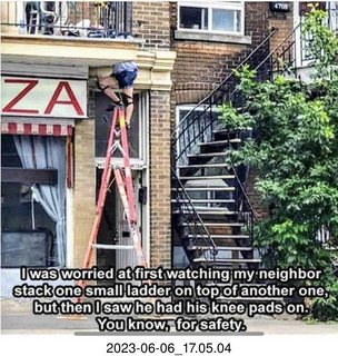 Facebook - knee pads for safety