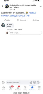 4 a1u. Facebook hack for Linda Jenkins