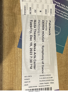 783 a1w. Mesa ticket on my birthday