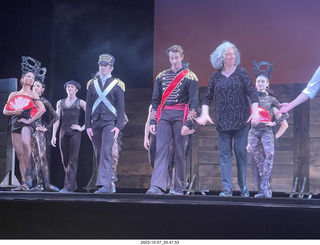 Philadelphia Ballet - Carmen - curtain calls with Beatrice Affron
