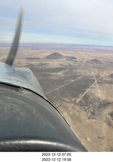 aerial - Sunset Crater