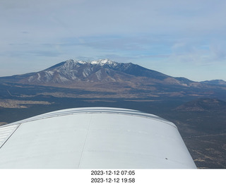 25 a20. aerial - Humphries Peak