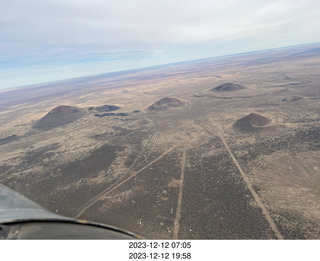 aerial - Sunset Crater