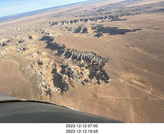 aerial - Sunset Crater