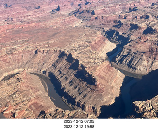 aerial - Utah back-country - Canyonlands confluence