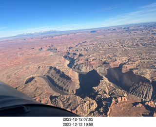 194 a20. aerial - Utah back-country - Canyonlands confluence