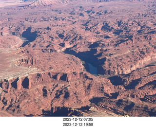 aerial - Utah back-country - Canyonlands confluence