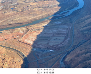 245 a20. aerial - Canyonlands - Uranium mill