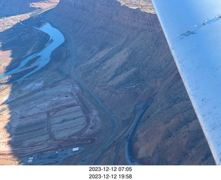 248 a20. aerial - Canyonlands - Uranium mill