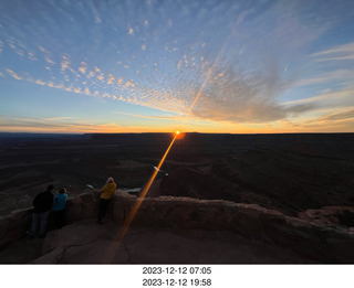 265 a20. Utah - Dead Horse Point - sunset