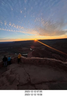 266 a20. Utah - Dead Horse Point - sunset