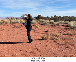 Nokai Dome airstrip + Tyler catching drone