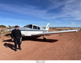 Nokai Dome airstrip + Adam + N8377W