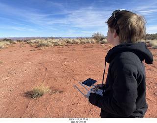 Nokai Dome airstrip + Tyler + drone controls