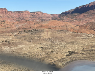 aerial - Wee Hope Mine landing