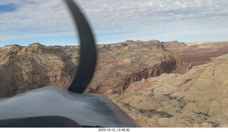 34 a20. Tyler photo - aerial - Utah back-country - Hidden Splendor