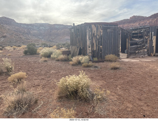 Happy Canyon airstrip - old buildings