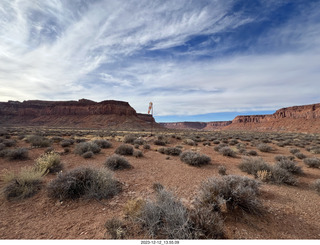 201 a20. Happy Canyon airstrip - windsock