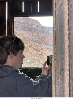 225 a20. Happy Canyon airstrip -  old buildings and stuff + Tyler