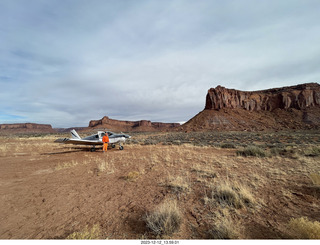 238 a20. Happy Canyon airstrip -  Adam + N8377W