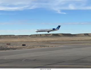 Canyonlands Airport (CNY) - Tyler pushing N8377W back