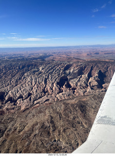 74 a20. aerial - flying home to Arizona