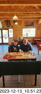 Hanksville, Utah - Tyler, Susan, and Adam lunch