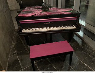 Mesa Arts Center - old lobby piano