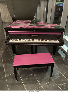Mesa Arts Center - old lobby piano
