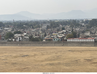 24 a23. aerial - airline flight to Mexico City