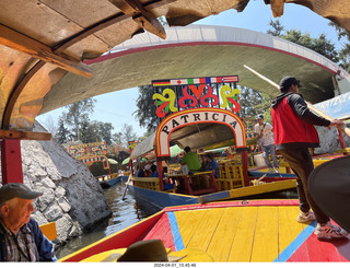 24 a24. Mexico City - Xochimilco Boat Trip