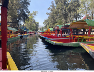 28 a24. Mexico City - Xochimilco Boat Trip