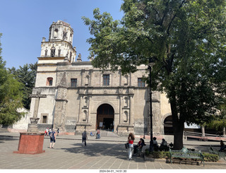 62 a24. Mexico City - Coyoacan - church