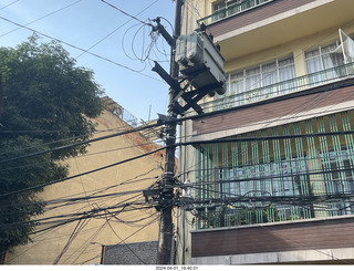 116 a24. Mexico City - Coyoacan - lots of wires