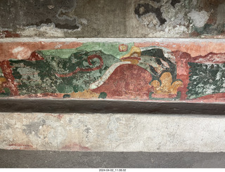 Teotihuacan - Temple of the Moon - painting