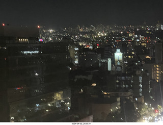 Mexico City seen from rooftop