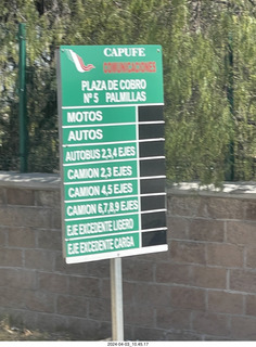 5 a24. drive to San Miguel de Allende sign