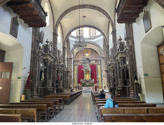 57 a24. San Miguel de Allende - inside the church