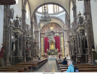 58 a24. San Miguel de Allende - inside the church