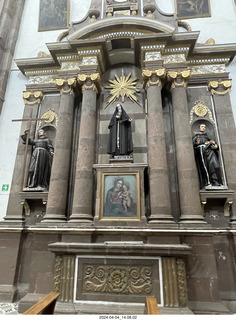 66 a24. San Miguel de Allende - inside the church